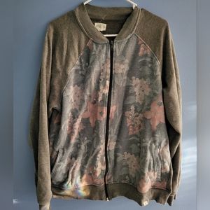 Walker Refinery Zipup Sweatshirt Womens Large